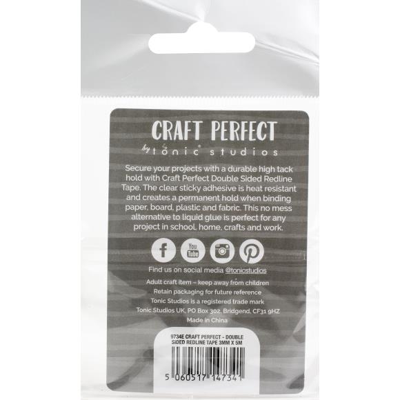 Craft Perfect Double-Sided Redline Tape - 3 mm