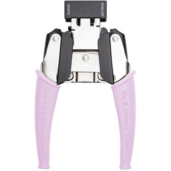 We R Keepers - Crop-A-Dile Retro Corner Chomper Tool - Scallop & Cloud