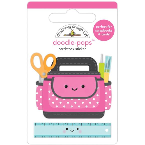 Doodlebug Doodle-Pops 3D Stickers - Craft Caddy