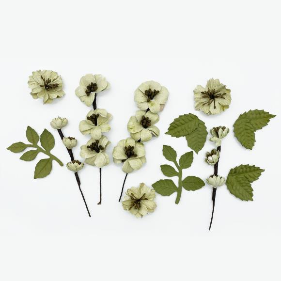 49 And Market Wildflowers Paper Flowers - Celery