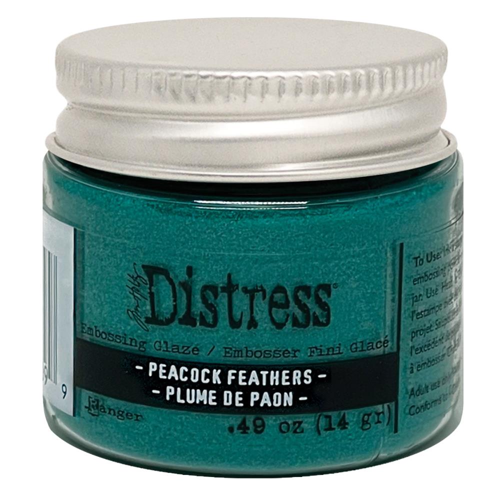 Ranger Ink - Tim Holtz - Distress Embossing Glaze - Peacock Feathers