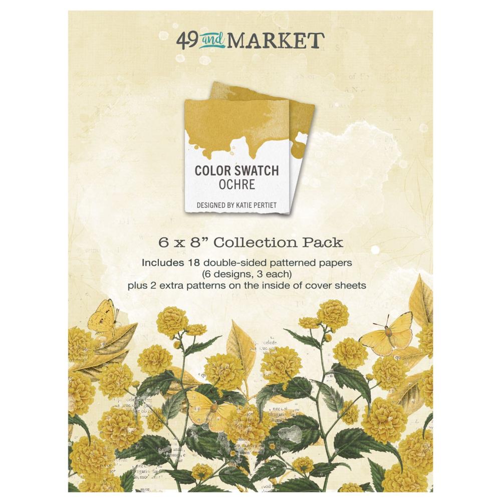 49 and Market - Ochre 6 x 8 Paper Pack