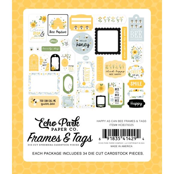 Echo Park - Bee Happy Collection - Ephemera
