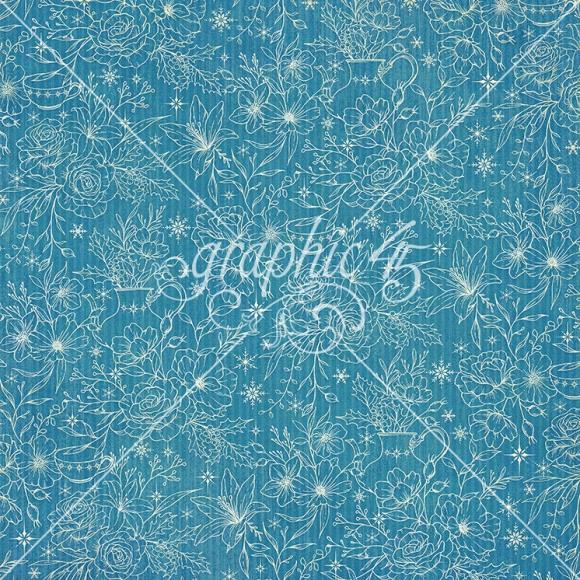 Graphic 45 - Season to Celebrate Collection - 12 x 12 Double-Sided Paper - Winter Cut-Apart
