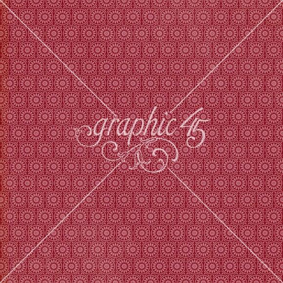Graphic 45 - Season to Celebrate Collection - 12 x 12 Double-Sided Paper - Autumn Floral