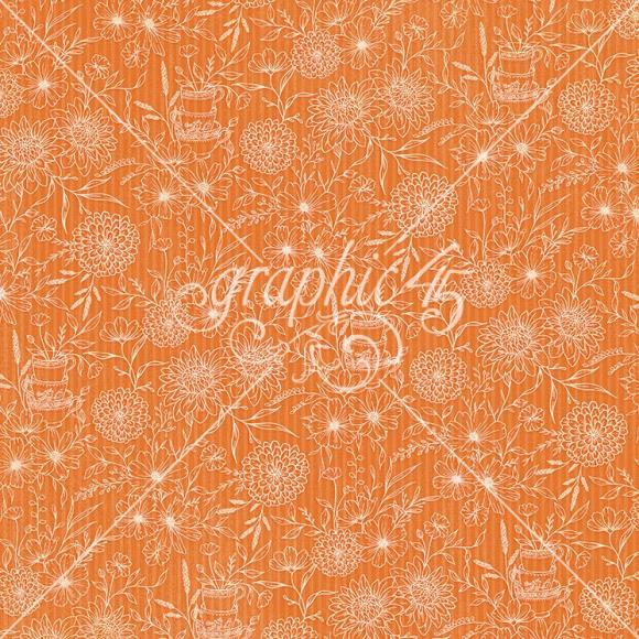 Graphic 45 - Season to Celebrate Collection - 12 x 12 Double-Sided Paper - Autumn Cut Apart