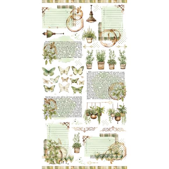 49 and Market Cottagecore Collection - Rub-On Transfer Set