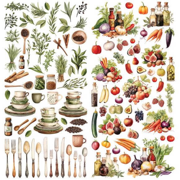 49 and Market - Cottagecore Collection - Laser Cut Elements - Kitchen Edition