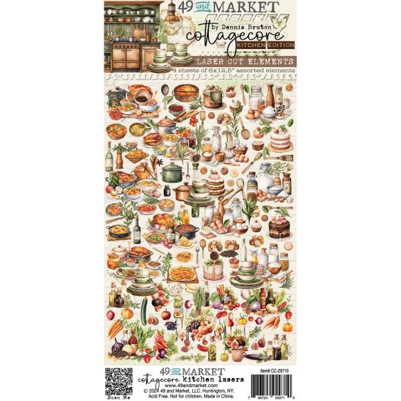 49 and Market - Cottagecore Collection - Laser Cut Elements - Kitchen Edition
