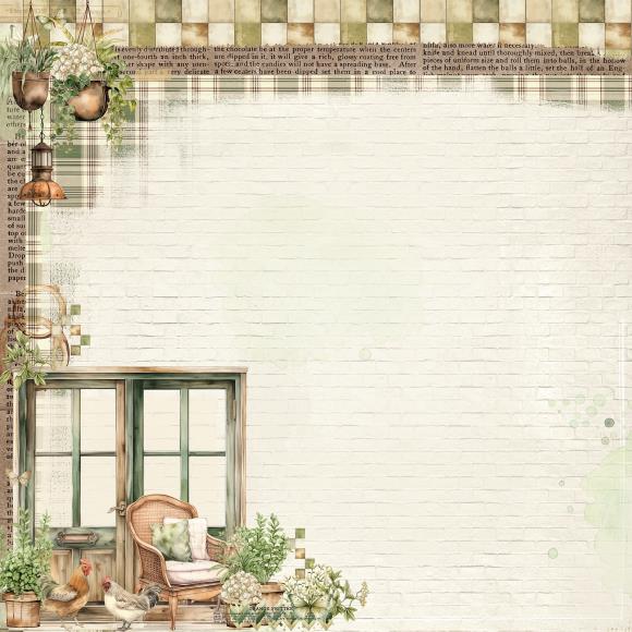 49 and Market Cottagecore Collection - Double-Sided Cardstock 12"X12" - Moments