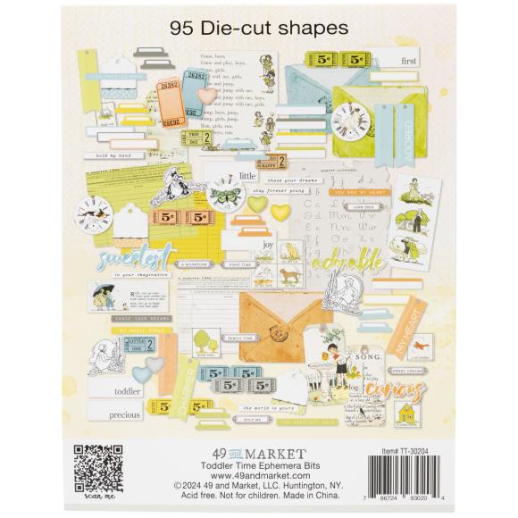 49 and Market - Toddler Time - Ephemera Bits