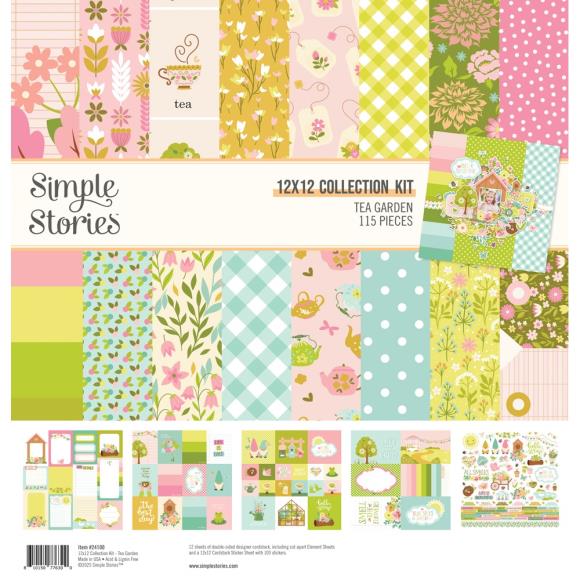 Simple Stories - Tea Garden 12 x 12 Collection Kit