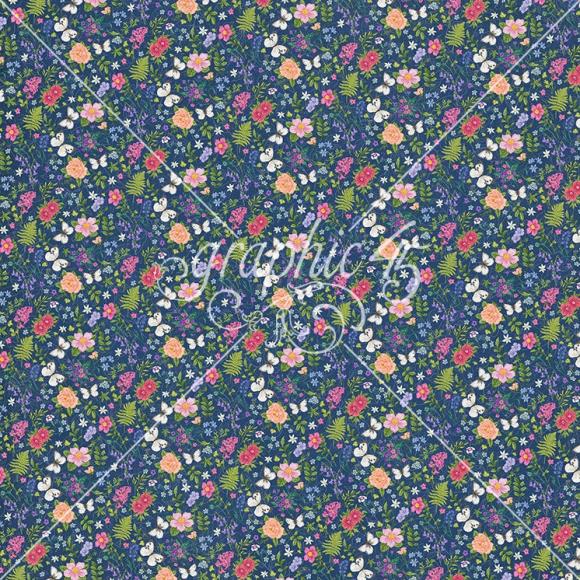 Graphic 45 - Spring Is In The Air Collection - 12 x 12 Double Sided Paper - Blossom By Blossom