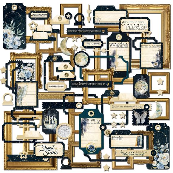 49 and Market - Starlight Dreams Die-Cuts - Elements