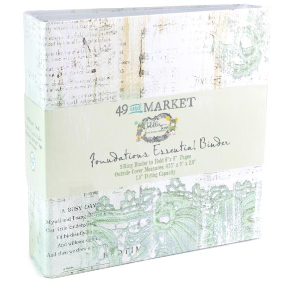 49 and Market - Toddler Time - Foundations Binder Mint