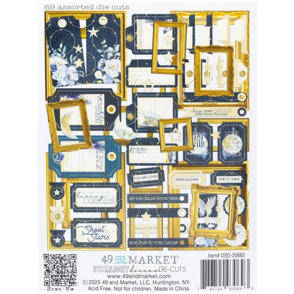 49 and Market - Starlight Dreams Die-Cuts - Elements
