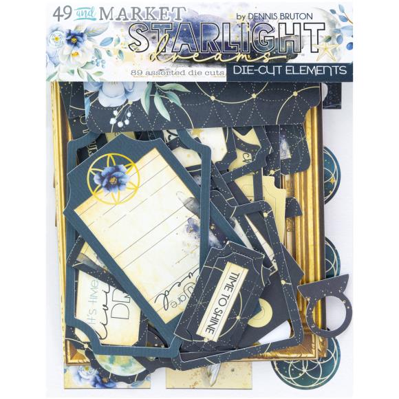 49 and Market - Starlight Dreams Die-Cuts - Elements
