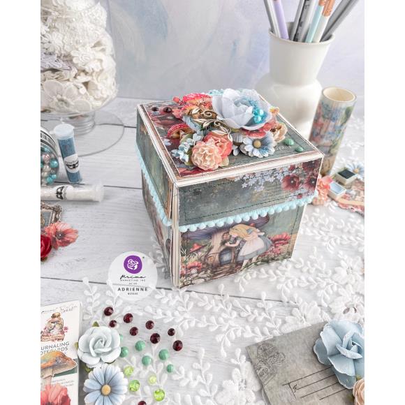 Prima Marketing Double-Sided 12 x 12 Paper Pad - Return to Wonderland