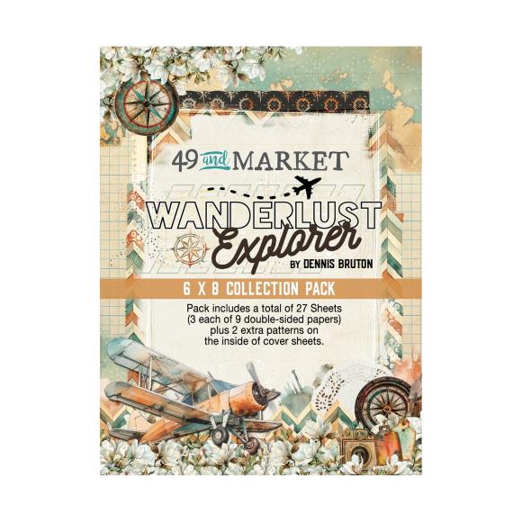 49 and Market - Wanderlust Explorer - 6 x 8 Collection Pack