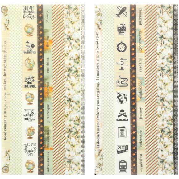 49 and Market - Wanderlust Explorer - Washi Sheets