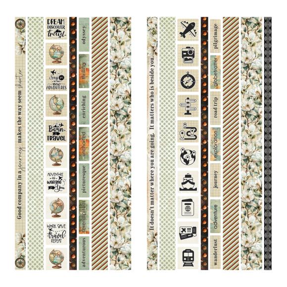49 and Market - Wanderlust Explorer - Washi Sheets