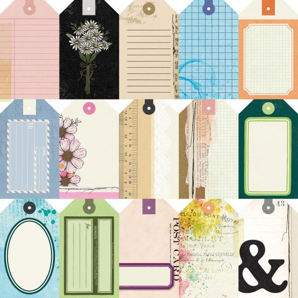 49 and Market - The Flower Emporium by Vicki Boutin -12 x 12 Double-Sided Paper -Starters Paper 10