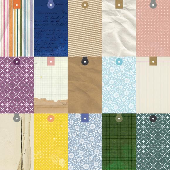 49 and Market - The Flower Emporium by Vicki Boutin -12 x 12 Double-Sided Paper -Starters Paper 10