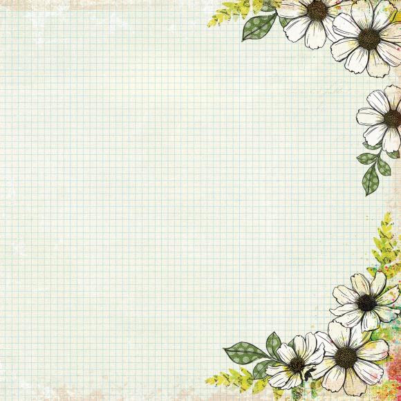 49 and Market - The Flower Emporium by Vicki Boutin -12 x 12 Double-Sided Paper -Starters Paper 7