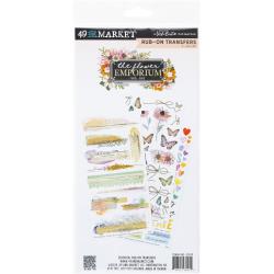 49 and Market - The Flower Emporium by Vicki Boutin - Rub-On Transfer Set