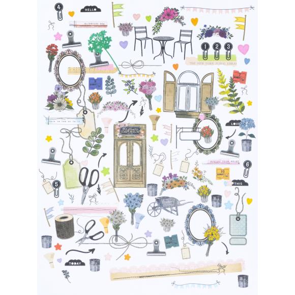 49 and Market - The Flower Emporium by Vicki Boutin - Laser Cut Outs