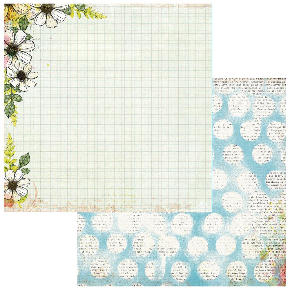 49 and Market - The Flower Emporium by Vicki Boutin -12 x 12 Double-Sided Paper -Starters Paper 4