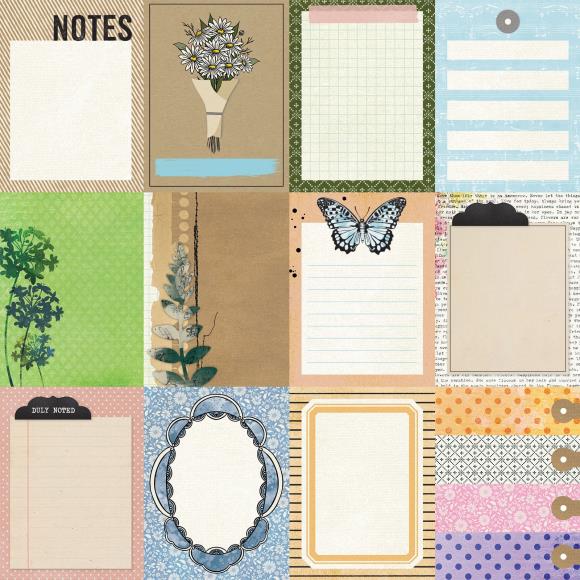 49 and Market - The Flower Emporium by Vicki Boutin -12 x 12 Double-Sided Paper -Starters Paper 8