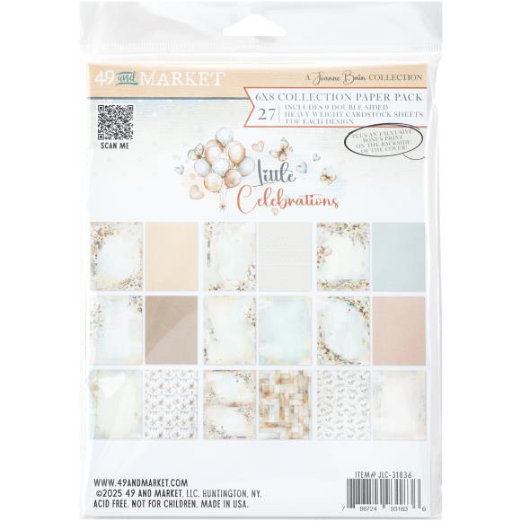 49 and Market - Little Celebrations Collection - 6 x 8 Collection Paper Pack