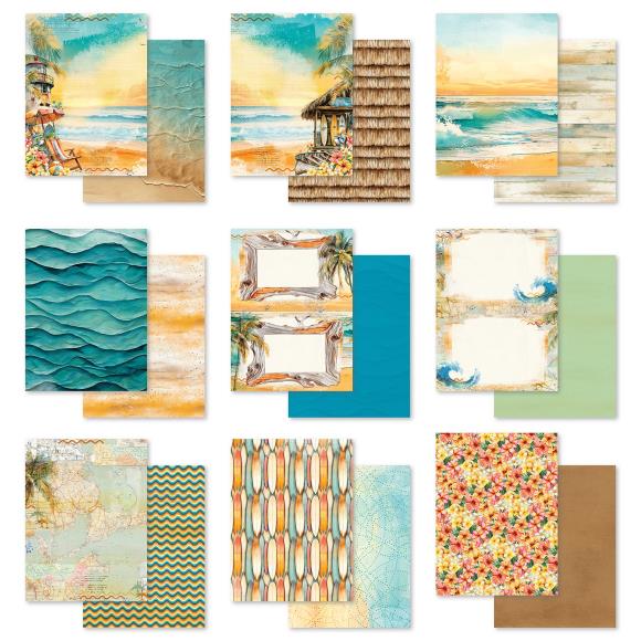 49 and Market - Beach Vibes Collection - 6 x 8 Collection Pack