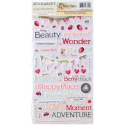 49 and Market - Nature's Haven Collection - Puffy Stickers