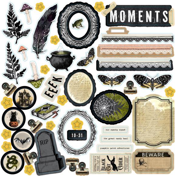 49 and Market - Curiosities in Willow Grove Halloween Assortment Pack