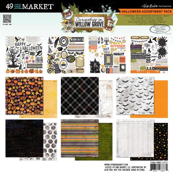 49 and Market - Curiosities in Willow Grove Halloween Assortment Pack