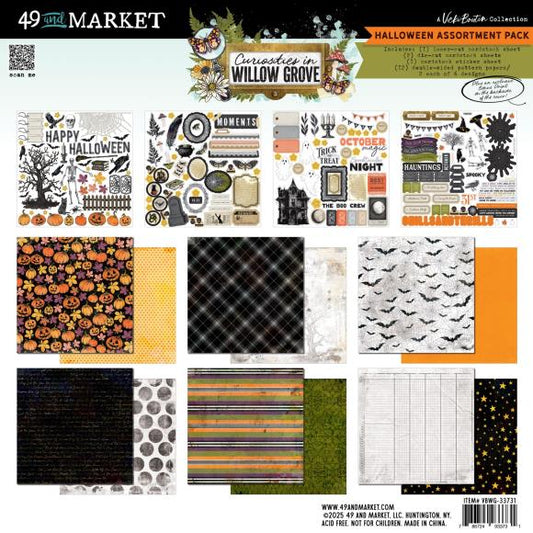 49 and Market - Curiosities in Willow Grove Halloween Assortment Pack