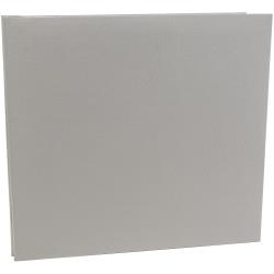 Colorbok -12" x 12" Post-Bound Fabric Album - Grey