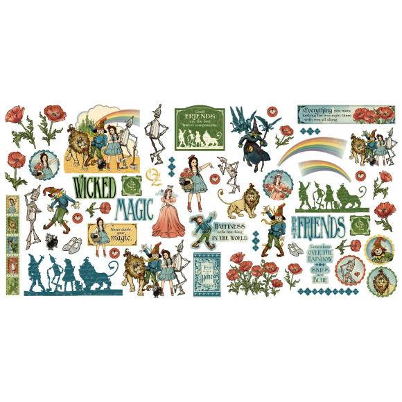 Graphic 45 - Wonder of Oz Collection - Ephemera Set