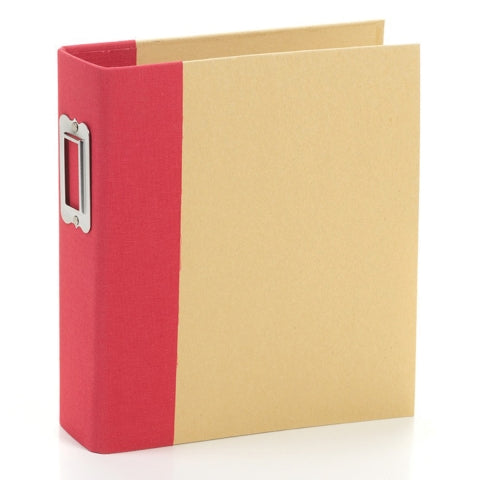 Simple Stories Sn@p! Binder 6"X8" - Red