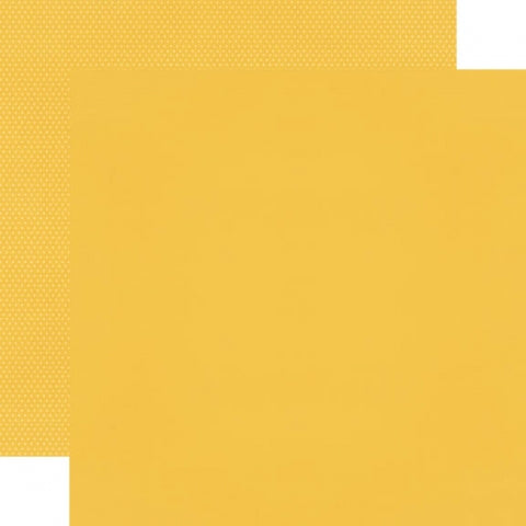 Simple Stories - Color Vibe Collection - 12 x 12 Double Sided Paper -Dandelion
