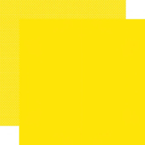 Simple Stories - Color Vibe Collection - 12 x 12 Double Sided Paper -Yellow