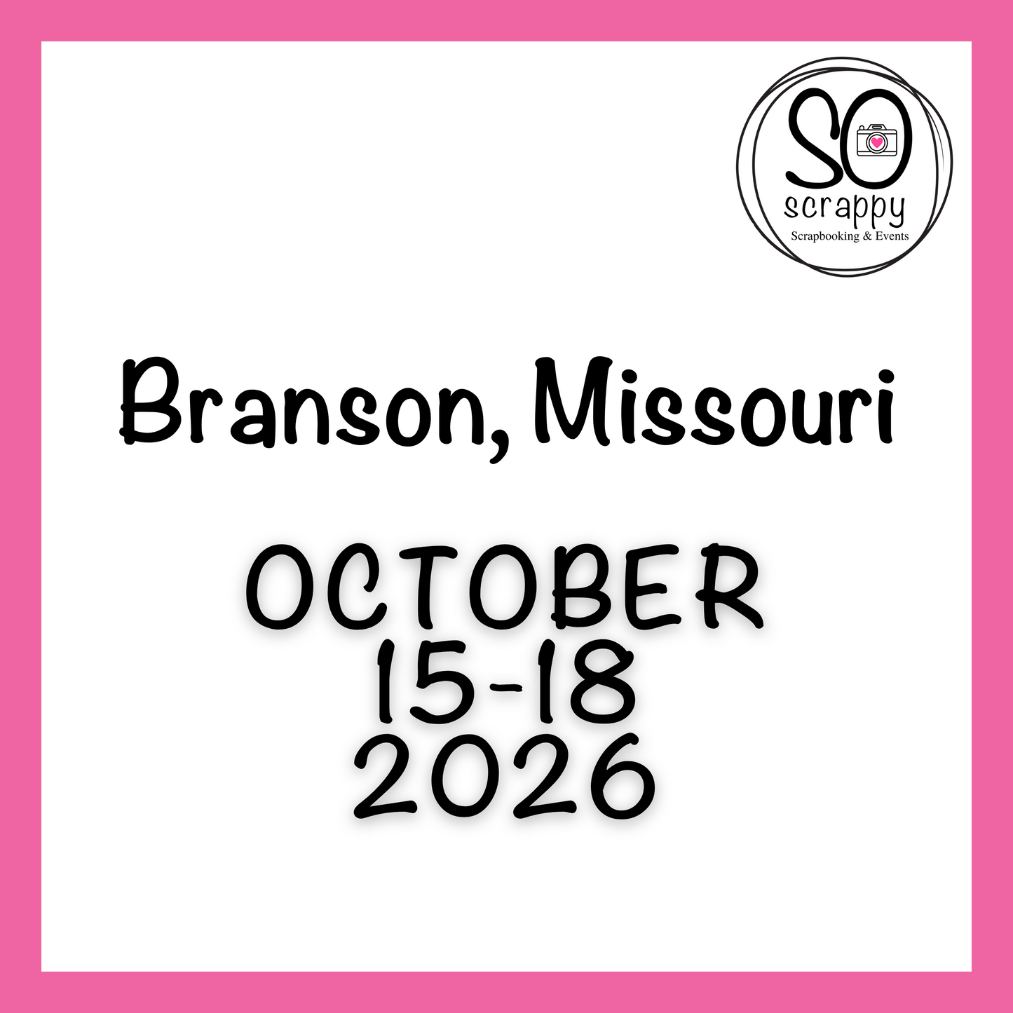 Branson Retreat - October 2026 4-Day Retreat