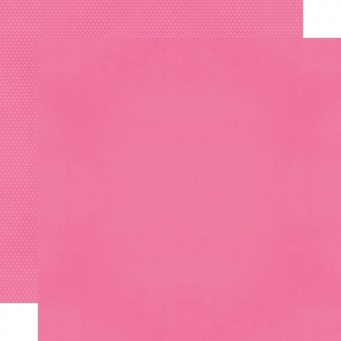 Simple Stories - Color Vibe Collection - 12 x 12 Double Sided Paper -Flamingo