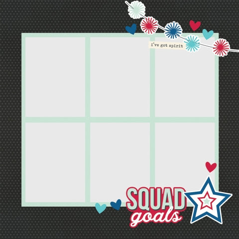 Simple Stories - Simple Pages Collection - Page Pieces - Cheer