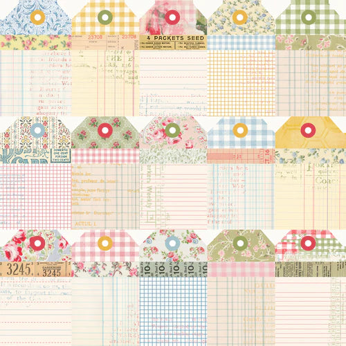 Simple Stories - Simple Vintage Spring Garden Collectiion - 12 x 12 Double-Sided Paper - Tag Elements