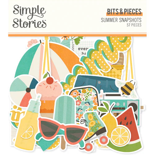 Simple Stories - Summer Snapshots Collection - Bits & Pieces