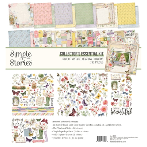Simple Stories - Simple Vintage Meadow Flowers Collection - 6 x 8 Paper Pad