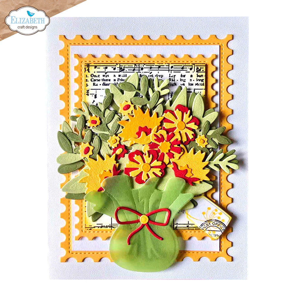 Elizabeth Craft Designs - Romantic Revival Collection - Dies - Build A Bouquet
